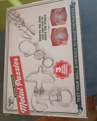 Giochi logica metallo 
