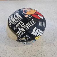 Casco da Moto donna taglia 57/58 M nero