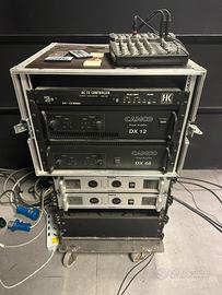 impianto audio completo  per sala da ballo