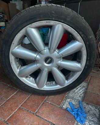4 ruote conplete mini country man