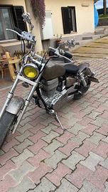 Suzuki 650 LS custom