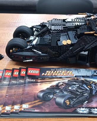 Lego Batman Tumbler 76023, senza minifigures 