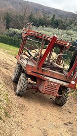 Carro raccolta motore diesel compressore