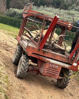 Carro raccolta motore diesel compressore