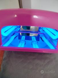 lampada UV unghie ,fresa manicure e pedicure 