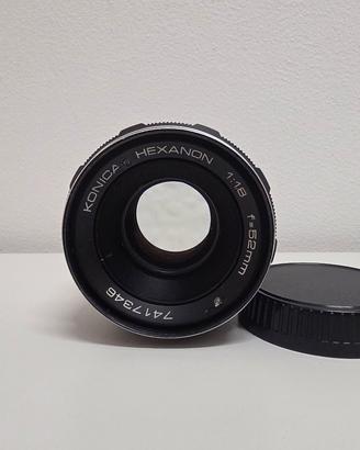 Konica Hexanon AR 52mm f/1.8