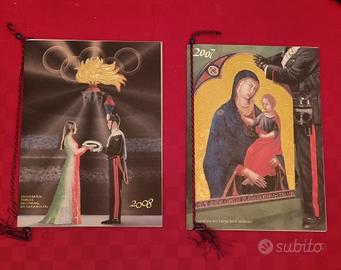 2 Calendari Storici Arma dei Carabinieri 2007 2008