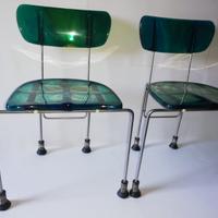 2 Sedie Broadway blu 543/ballerina Gaetano Pesce