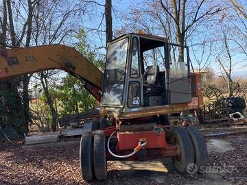 escavatore gommato fai 500 motore pompe nuove