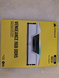 Corsair Vengeance RGB DDR5 2x16Gb - NUOVO