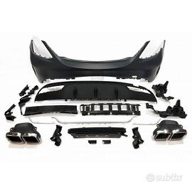 Mercedes C W205 2014>2018 paraurti post. C63 look