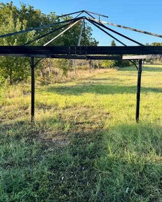 Gazebo struttura in metallo