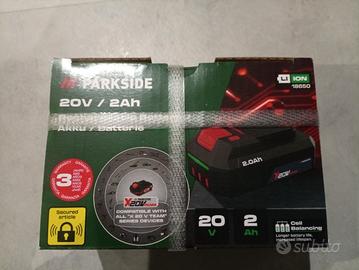 Batteria 2ah parkside 