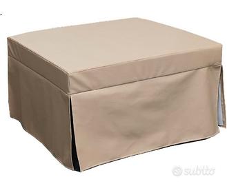 puf letto con materasso