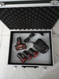 Pack batterie Parkside 12v + Valigetta Alluminio