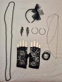 Set accessori donna festa anni 80