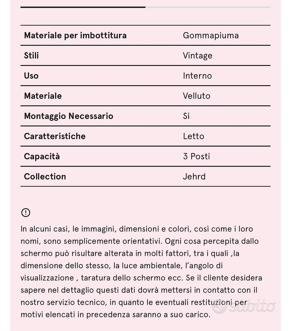 SKLUM Divano 3 posti reclinabile in velluto Jehrd Verde Jungle : :  Casa e cucina