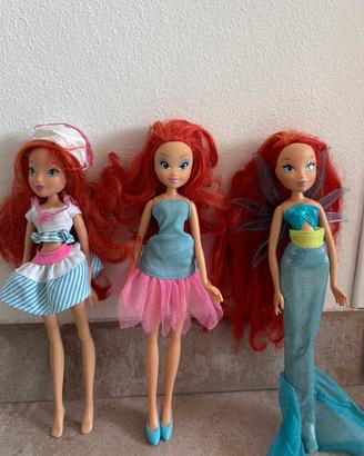 3 bambole Winx Bloom
