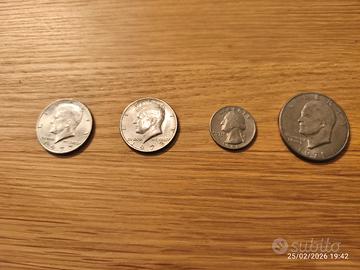 monete americane in argento