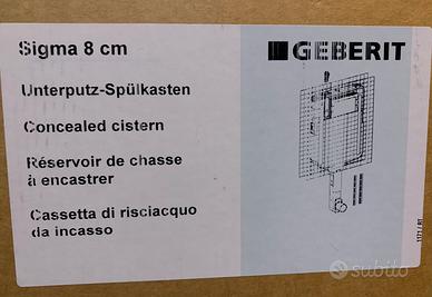 Geberit cassetta di risciacquo da incasso bagno