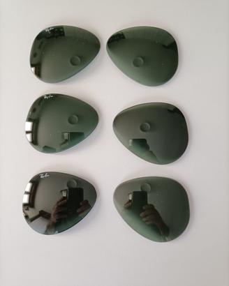 ray ban  lenti aviator scure ricambi usati