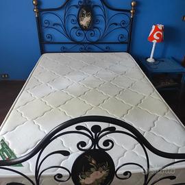 letto in ferro una piazza e mezza vintage 
