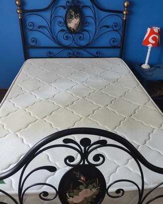 letto in ferro una piazza e mezza vintage 