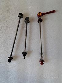 sganci rapidi titanio ed ergal