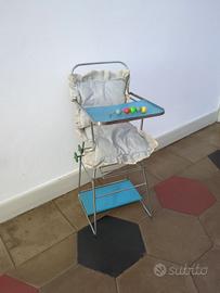 Seggiolone Vintage per Bambole – Anni '60 