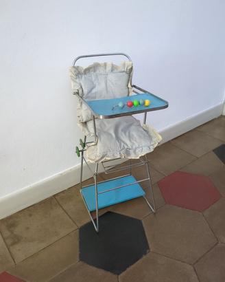 Seggiolone Vintage per Bambole – Anni '60 