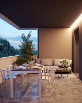 Appartamento di 116 m² con 4 locali e box auto a S