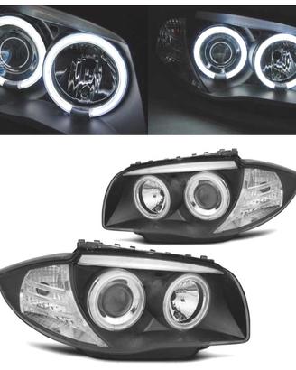 FARI BMW E81 E87 E82 E88 ANGEL EYES CCFL FONDO NER