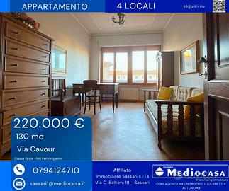 Via Cavour- quadrivano centrale e luminoso