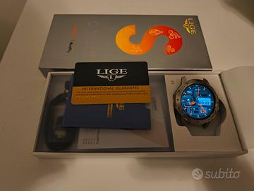 smartwatch Lige acciaio"vero"amoled