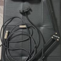 Microfono Marantz MPM‑1000 + braccio Neewer NW‑35