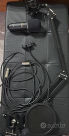 Microfono Marantz MPM‑1000 + braccio Neewer NW‑35