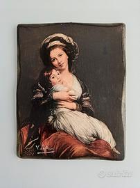  Loise  Le Brun e la figlia J. Marie- olio tavola