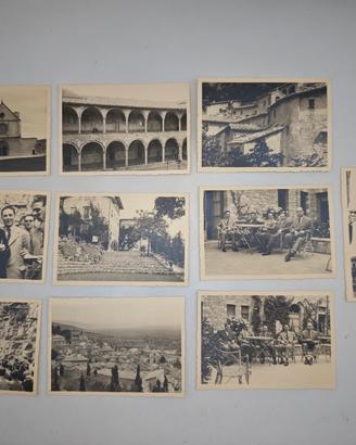 Lotto 10 Foto Epoca Assisi 1957