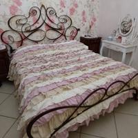 letto in ferro pieno forgiato Barel