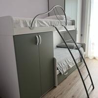 Cameretta bambini con letto a castello