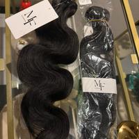 Capelli veri 55 cm 200g nuove con Etichetta