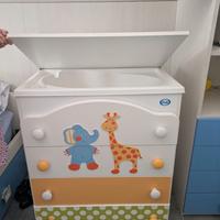 Fasciatoio con cassettiera Gigi & Lele (Pali)