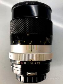 Nikkor-Q Auto 135mm f/2.8 – Pre-AI –Ottica manuale