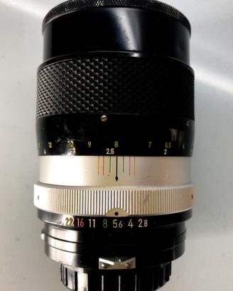 Nikkor-Q Auto 135mm f/2.8 – Pre-AI –Ottica manuale