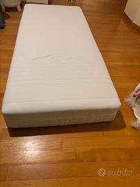 Materasso 90x200 molle insacchettate e memory