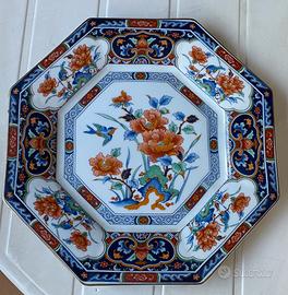 Piatto ottagonale IMARI Japan