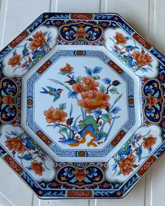 Piatto ottagonale IMARI Japan