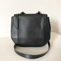 Borsa postina nera Pollini