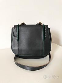 Borsa postina nera Pollini