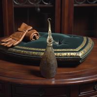 Antico bottom hook e calzascarpe vittoriano